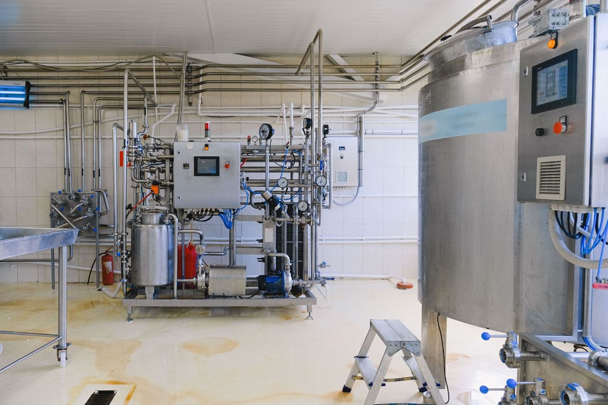 Récupération de chaleur sur un groupe de production de froid